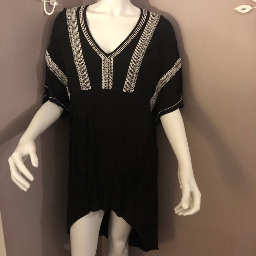 Amuse Society Callow Embroidered Dress